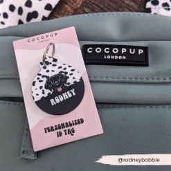 Personalised Dog Cartoon ID Tag - Monochrome Spots -Cocopup London 10 13d495ed 5a48 4eb8 b733 f792025562d5