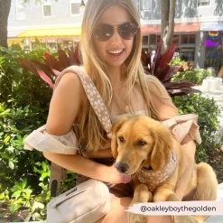 Luxe Bag Strap - Mocha Flower -Cocopup London 14 d377e095 9271 422b 8425 6a208706fced