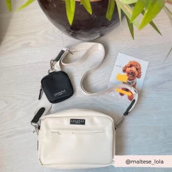 Dog Walking Bag - Oyster White -Cocopup London 19 1a62a79f fdac 4f60 a929 55854ce3433a