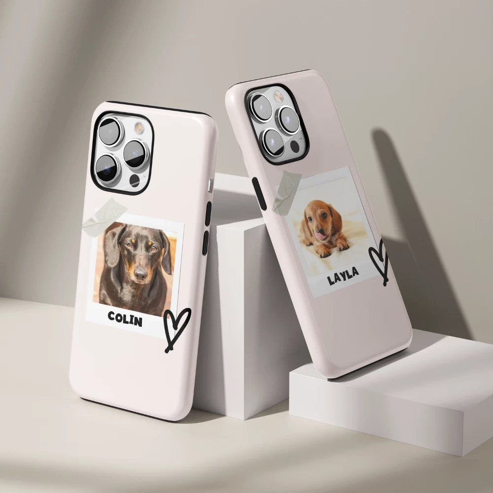 Personalised Polaroid Dog Phone Case - Upload Your Photo 9 Personalised Polaroid Dog Phone Case - Upload Your Photo - Image 7