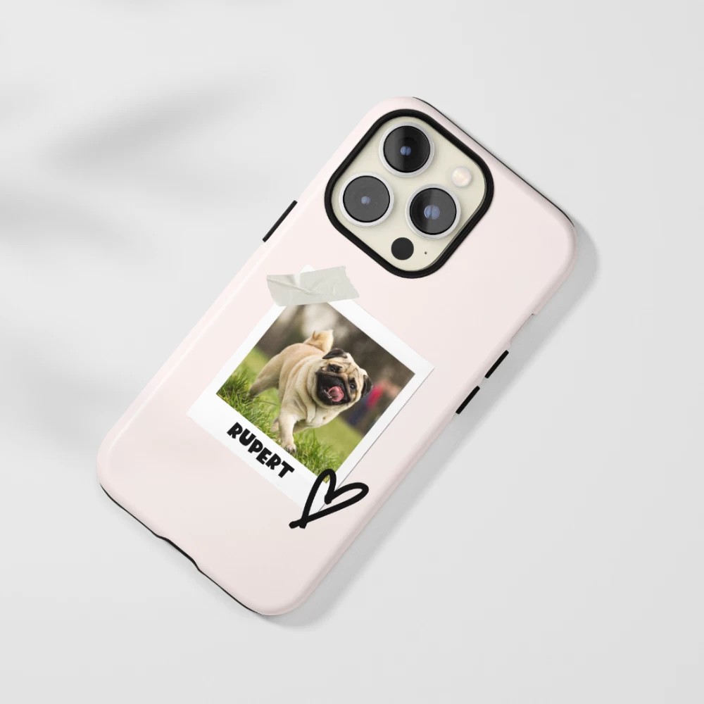 Personalised Polaroid Dog Phone Case - Upload Your Photo 7 Personalised Polaroid Dog Phone Case - Upload Your Photo - Image 5
