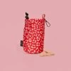 Drawstring Treat Pouch - Red & Pink Leopard -Cocopup London 21