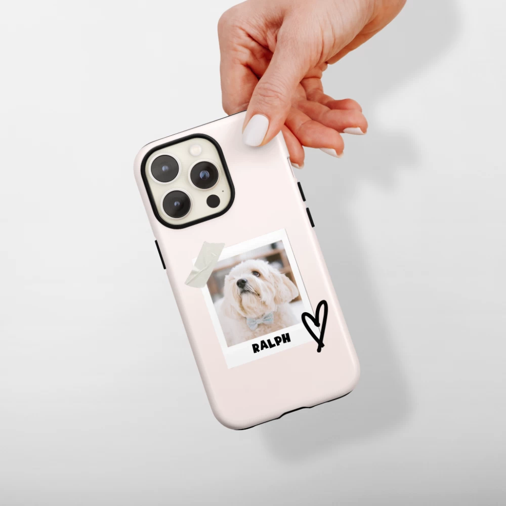 Personalised Polaroid Dog Phone Case - Upload Your Photo 6 Personalised Polaroid Dog Phone Case - Upload Your Photo - Image 4