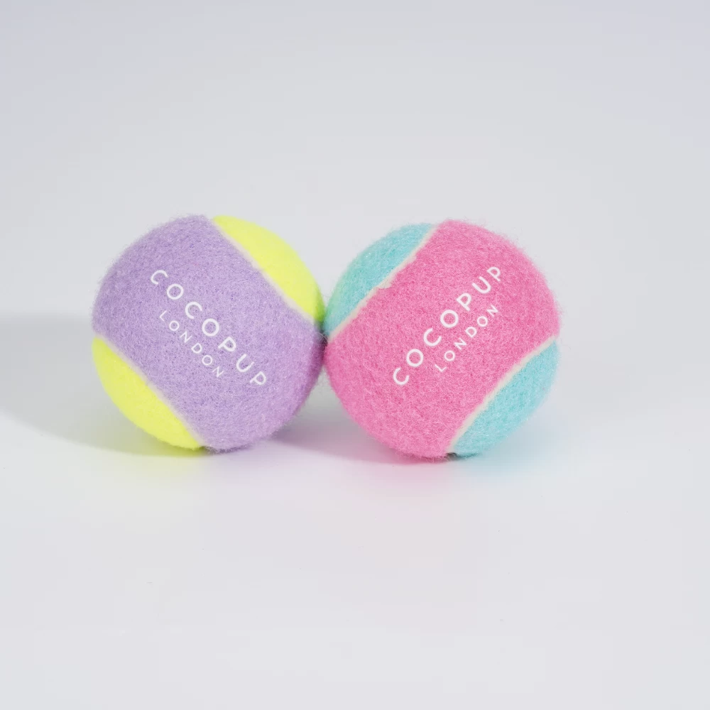 Tennis Ball - Lilac & Yellow 6 Tennis Ball - Lilac & Yellow - Image 4