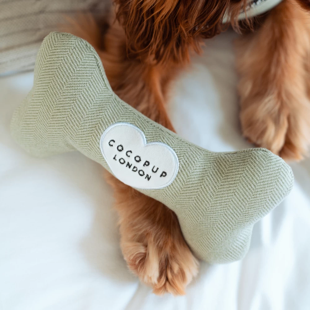 Sage Tweed Bone Toy 4 Sage Tweed Bone Toy - Image 2