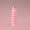 Collapsible Water Bottle - Pink 1 Collapsible Water Bottle - Pink -Cocopup London 2copy