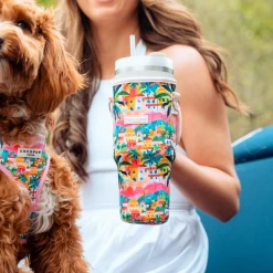 Portofino Pup Tumbler Carry Case By Coconut Lane -Cocopup London 36 bf719758 c8bc 4dd8 b6d1 088b311fc891