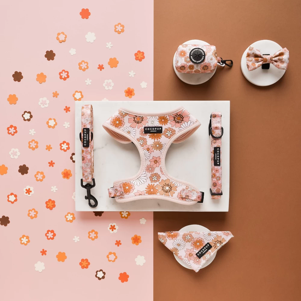 Groovy Florals Adjustable Neck Harness 5 Groovy Florals Adjustable Neck Harness - Image 3