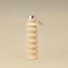 Collapsible Water Bottle - Nude 2 Collapsible Water Bottle - Nude -Cocopup London 3copy