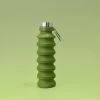 Collapsible Water Bottle - Khaki -Cocopup London 4