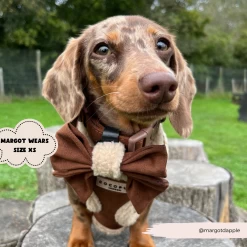 Brown Aviator Sailor Bow Tie -Cocopup London 42 017a30dc 54ca 44d5 a482 de385c31e637