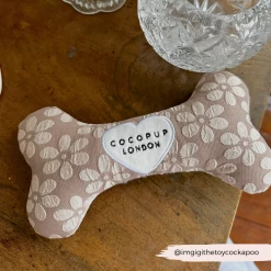 Mocha Flower Bone Toy -Cocopup London 4 54127d10 861b 44e1 8845 951bcc3289fd