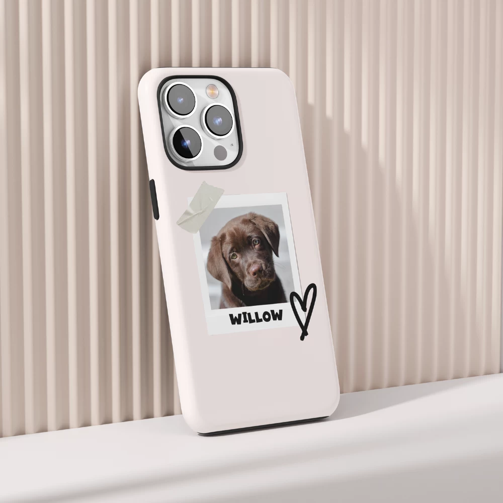 Personalised Polaroid Dog Phone Case - Upload Your Photo 5 Personalised Polaroid Dog Phone Case - Upload Your Photo - Image 3