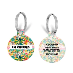 Personalised 'I'm Chipped' ID Tag - Portofino Pup