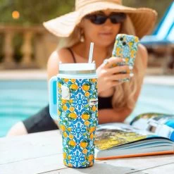 Amalfi Lemon Tumbler Carry Case By Coconut Lane -Cocopup London 65 5a433d8c 1cb6 40a2 a034 8fa35d6fd08c