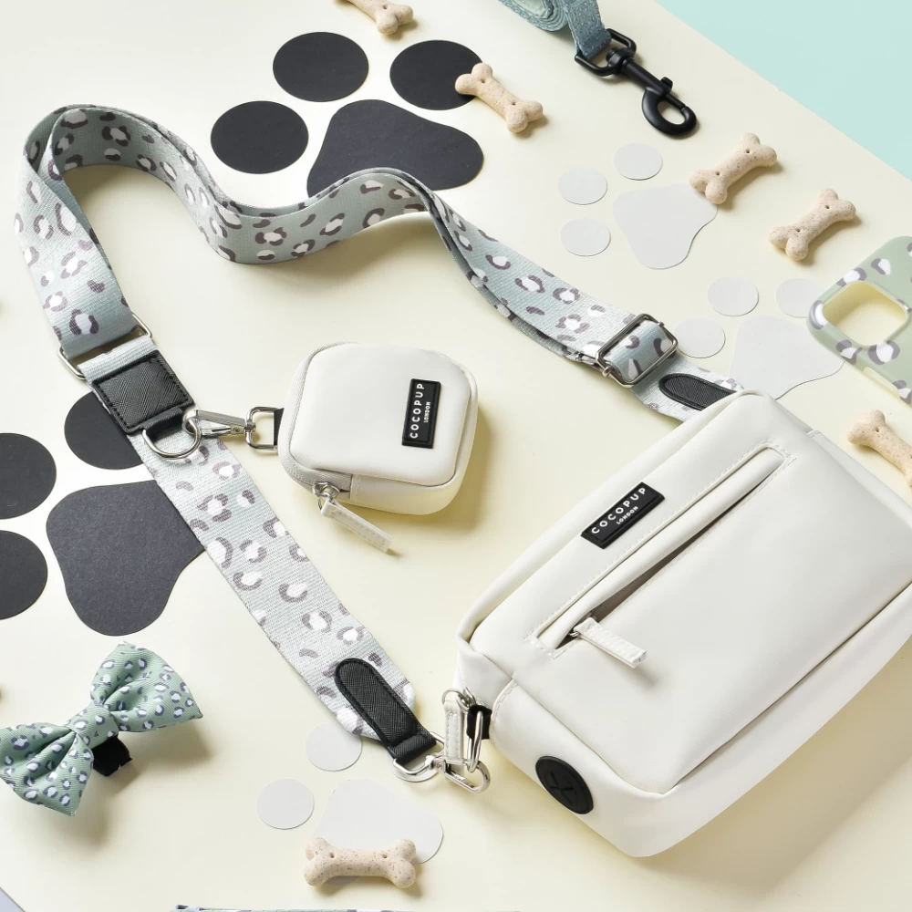 Dog Walking Bag Bundle - Sage Leopard 7 Dog Walking Bag Bundle - Sage Leopard - Image 5