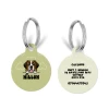 Personalised Dog Cartoon ID Tag - Sage Heart -Cocopup London 8 3bc71a1f af50 4aff b2c7 d6fee13e5127