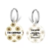 Personalised 'I'm Chipped' ID Tag - Sunflowers -Cocopup London CoconutLane 15