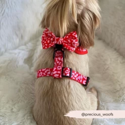 Red & Pink Leopard Bow Tie -Cocopup London CocopupWebsite fa978b1b 43bf 44f1 9beb 5e2981e98907