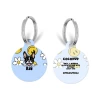 Personalised Dog Cartoon ID Tag - Smiley Pawty Tent -Cocopup London DOGIDTAG 17 9d6d2831 d7a3 4901 b442 390cfb32a15d