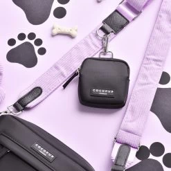 Lilac Cord Bag Strap -Cocopup London DSC 0581