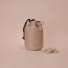 Drawstring Treat Pouch - Plain Nude -Cocopup London DSC 1281copy