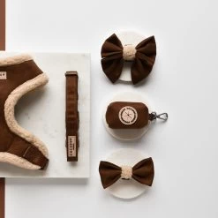 Brown Aviator Poop Bag Holder -Cocopup London DSC 1297