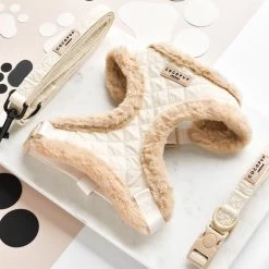 Quilted Adjustable Neck Harness, Lead & Collar Bundle -Cocopup London DSC 1565 61f9bb18 84dd 49d3 9757 47445b7bc0d8