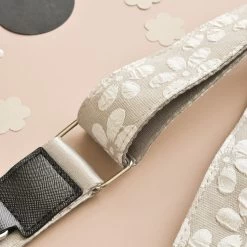 Luxe Bag Strap - Mocha Flower -Cocopup London DSC 1755