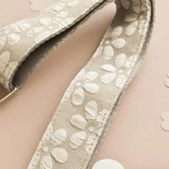 Luxe Bag Strap - Mocha Flower -Cocopup London DSC 1760