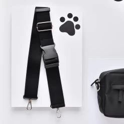 Bum Bag Strap - Plain Black