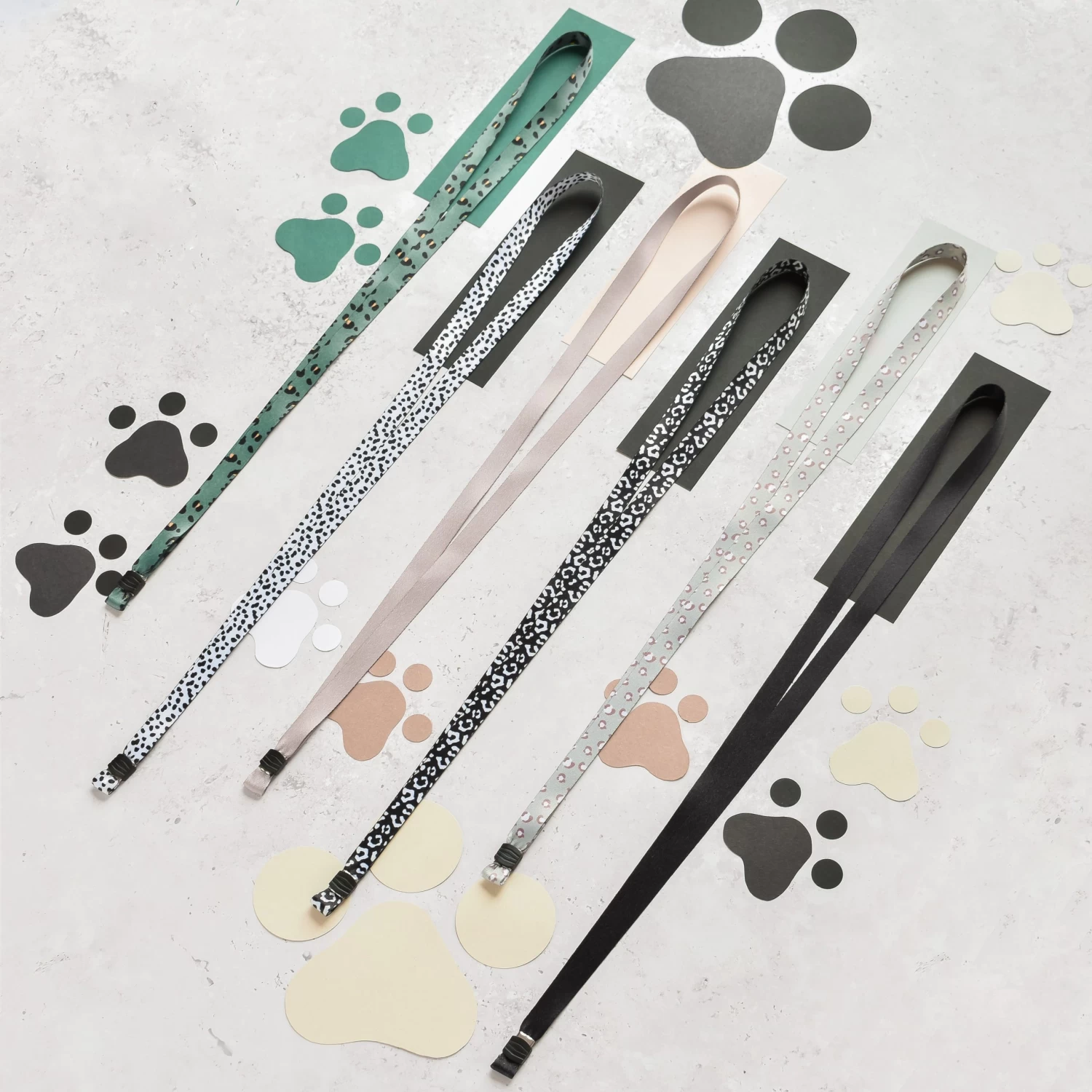 Lanyard - Khaki Leopard 5 Lanyard - Khaki Leopard - Image 3