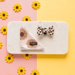 Sunflowers Bow Tie -Cocopup London DSC 4178 1