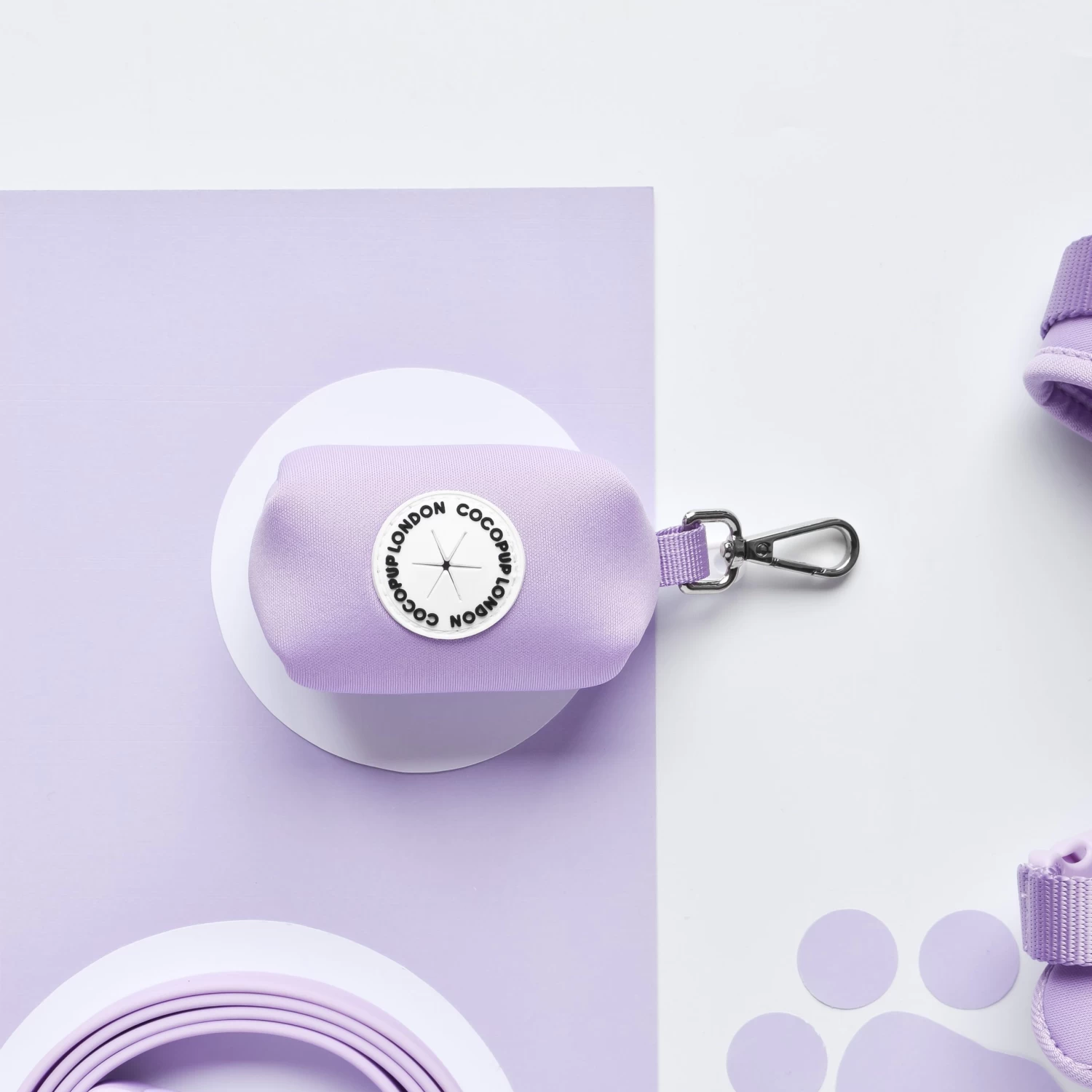 NAKD Poop Bag Holder - Parma Violets 4 NAKD Poop Bag Holder - Parma Violets - Image 2