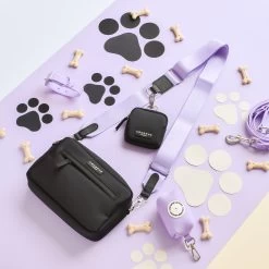 Dog Walking Bag Bundle - NAKD Parma Violets -Cocopup London DSC 5113