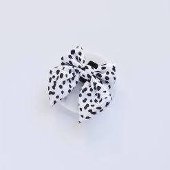 Monochrome Spots Sailor Bow Tie -Cocopup London DSC 5282