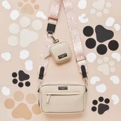 Dog Walking Bag Bundle - Nude Chic Leopard -Cocopup London DSC 6376