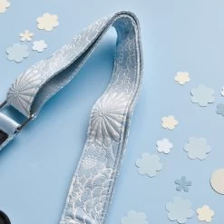 Luxe Dog Walking Bag Bundle - Baby Blue Flower -Cocopup London DSC 7312