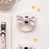 Daisy Gingham Rave Bow Tie -Cocopup London DSC 7988