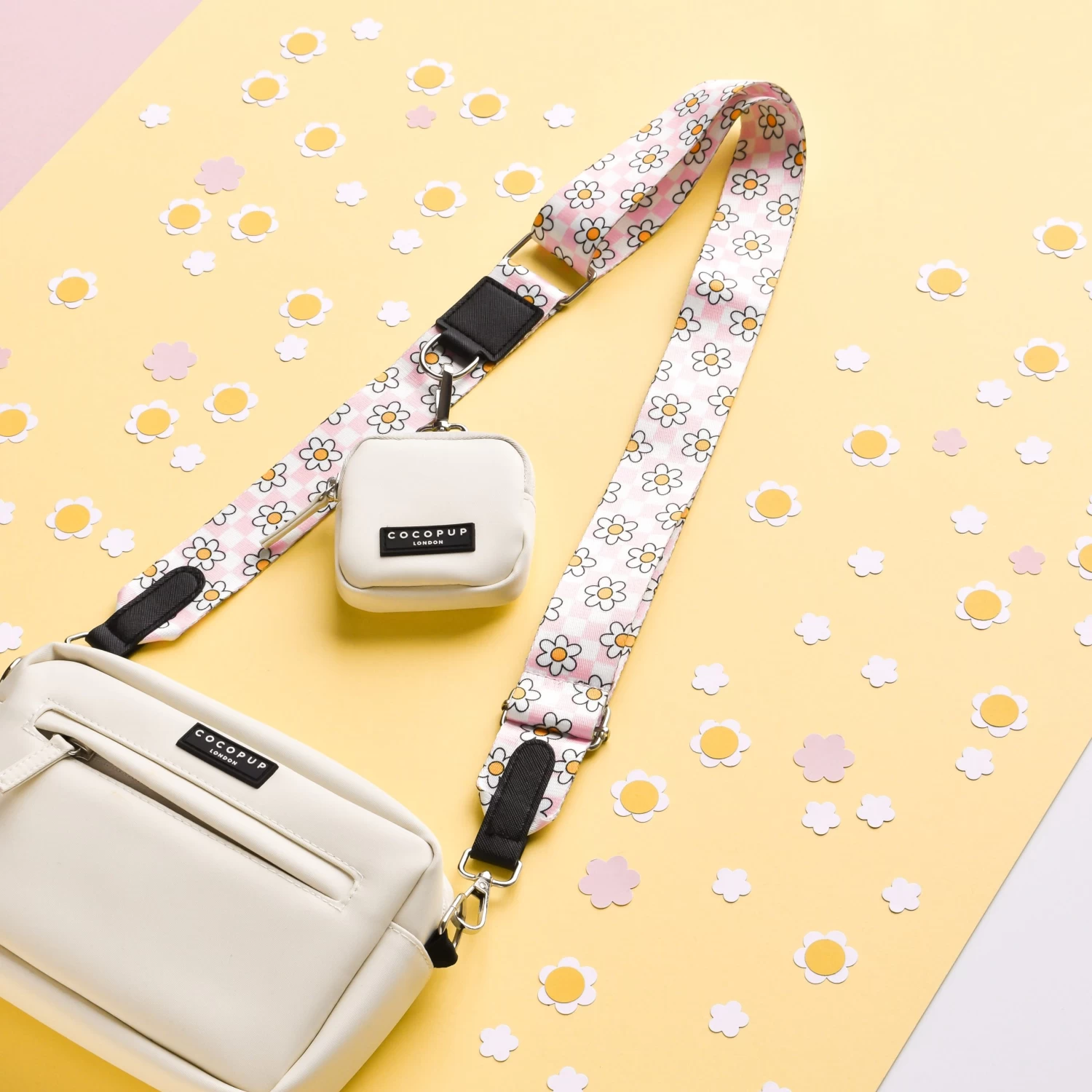 Bag Strap - Daisy Gingham Rave 4 Bag Strap - Daisy Gingham Rave - Image 2