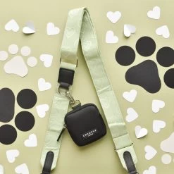 Luxe Bag Strap - Sage Heart -Cocopup London DSC 8895