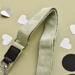 Luxe Bag Strap - Sage Heart -Cocopup London DSC 8979