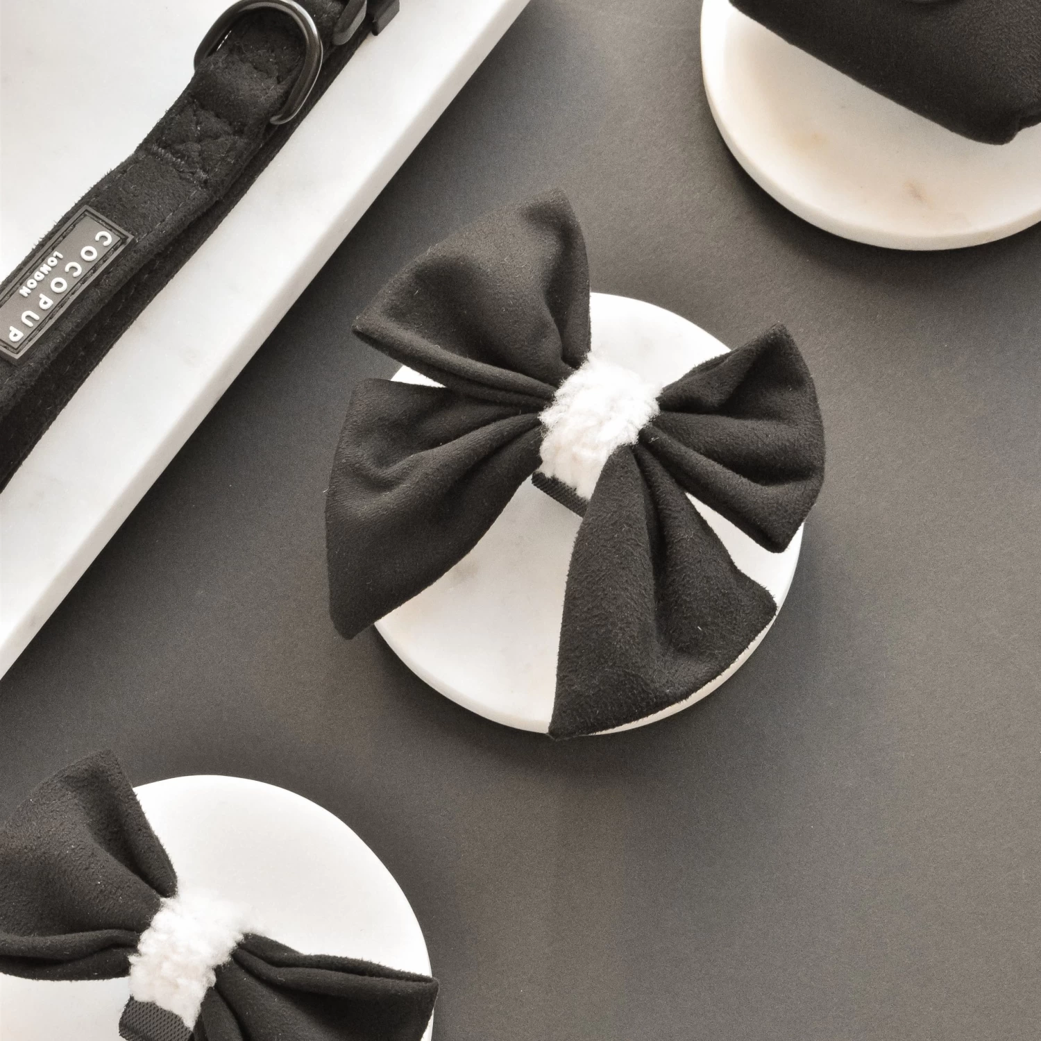 Black Aviator Sailor Bow Tie 3 Black Aviator Sailor Bow Tie