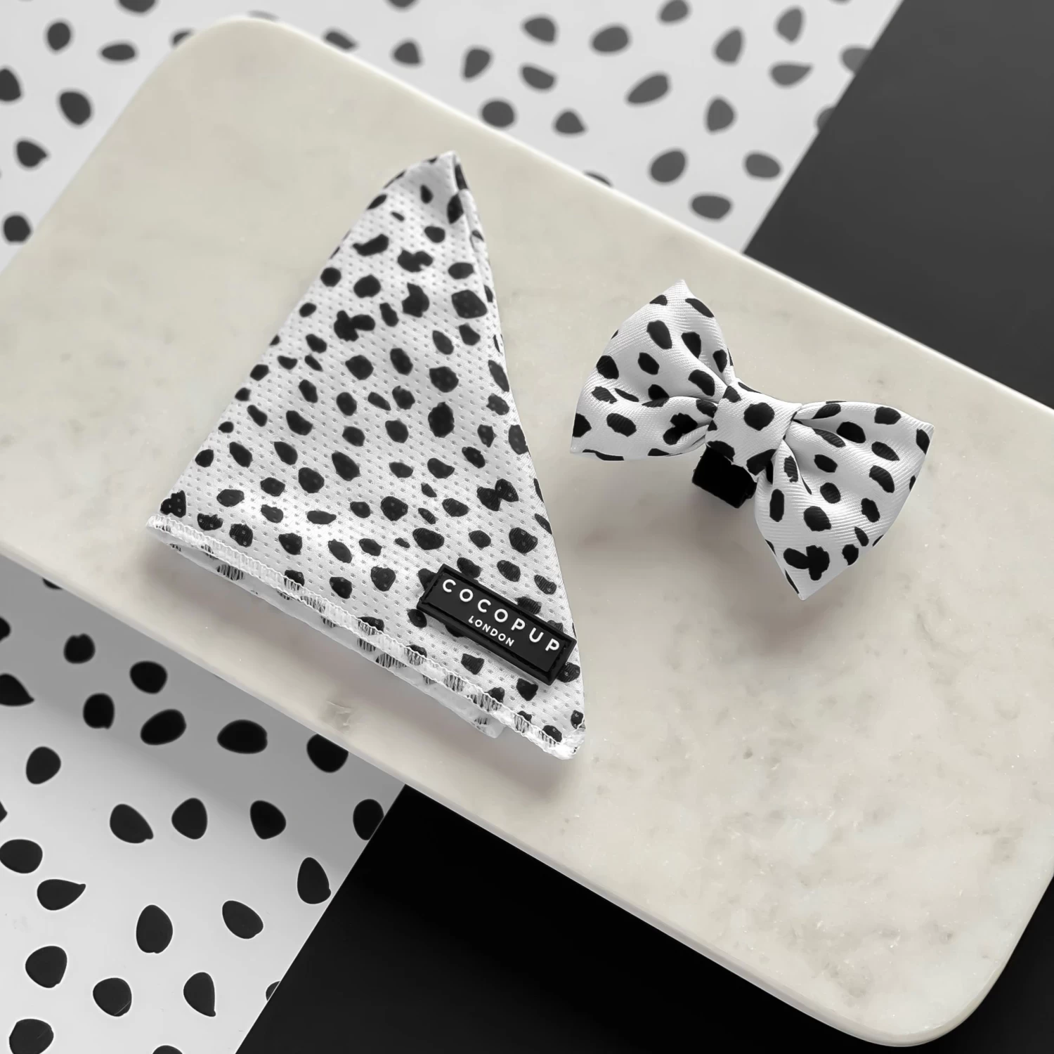 Monochrome Spots Bandana 3 Monochrome Spots Bandana