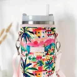 Portofino Pup Tumbler Carry Case By Coconut Lane -Cocopup London Portofino3