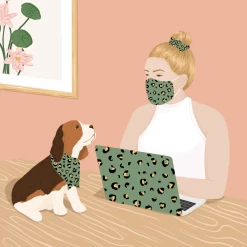 Khaki Leopard Bandana -Cocopup London Untitleddesign 2020 11 03T105639.408