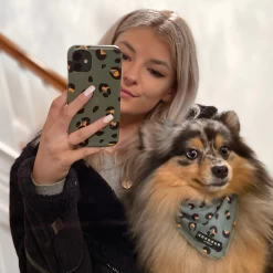 Khaki Leopard Bandana -Cocopup London Untitleddesign 2020 11 10T112323.015