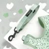 Sage Leopard Lead - Puppy -Cocopup London sage leopard leaf 1800x1800 de2831e7 b91d 4e8d 8876 54547c284ecb