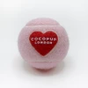 Tennis Ball - Pink & Red Heart -Cocopup London tennisballfinal